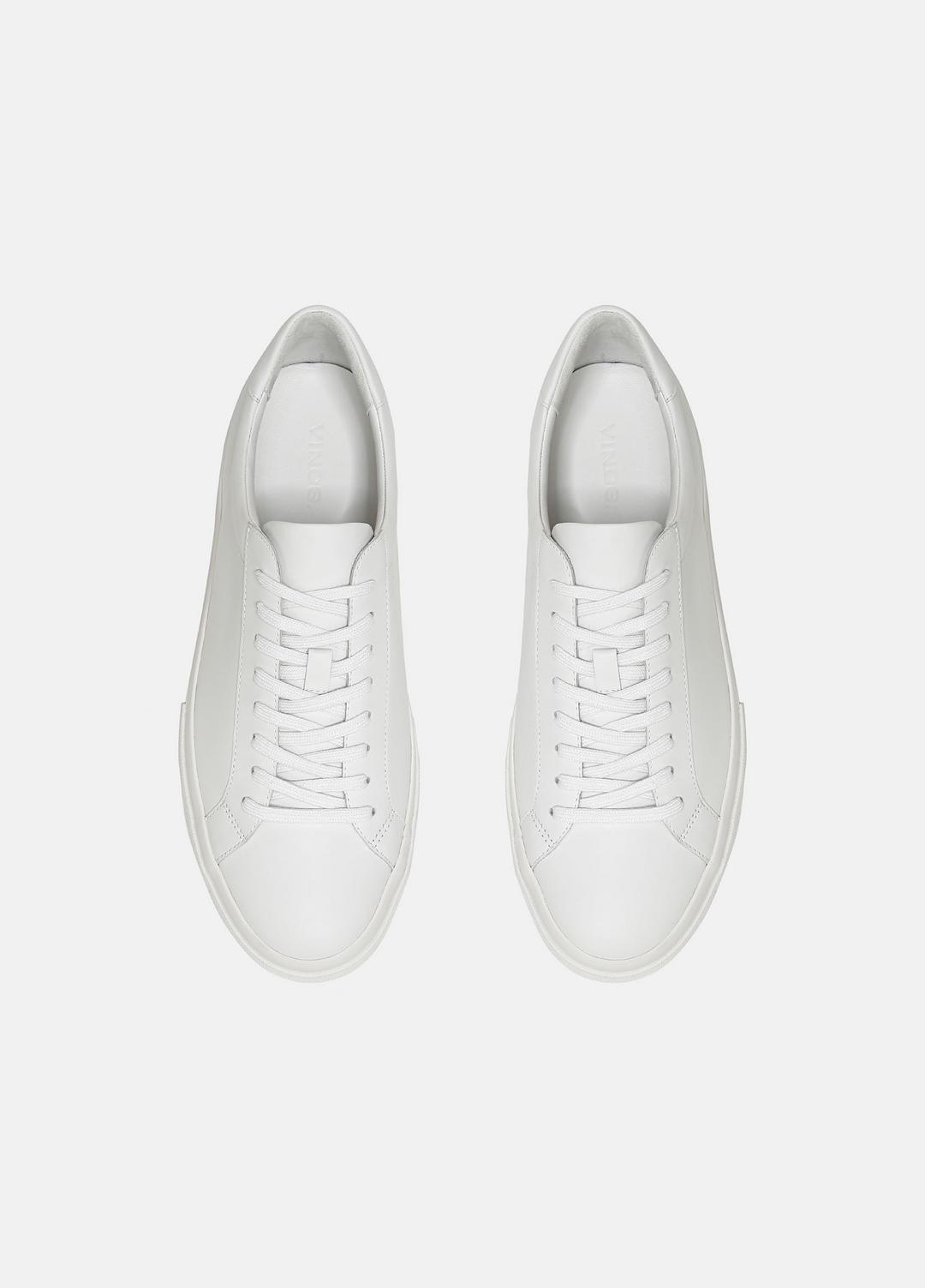 Fulton Leather Sneaker in Sneakers - WHITE