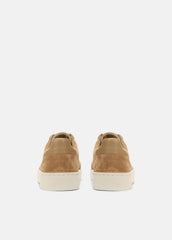 Peyton Leather Lace-Up Sneaker in Sneakers - NEW CAMEL