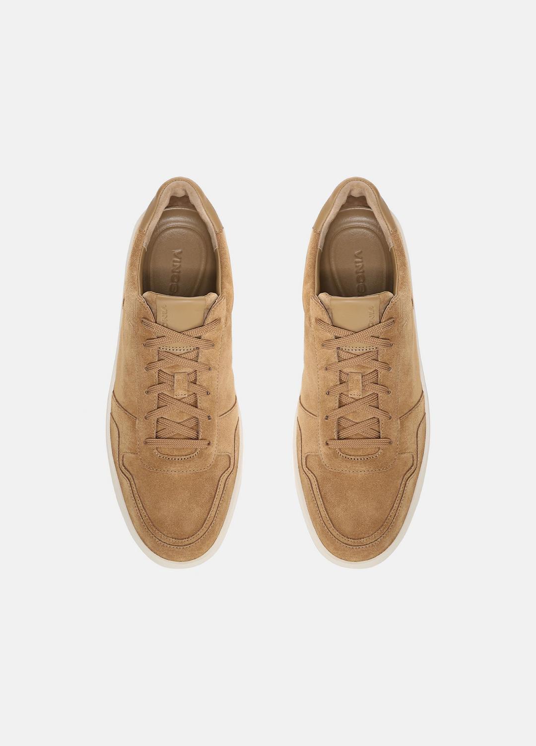 Peyton Leather Lace-Up Sneaker in Sneakers - NEW CAMEL