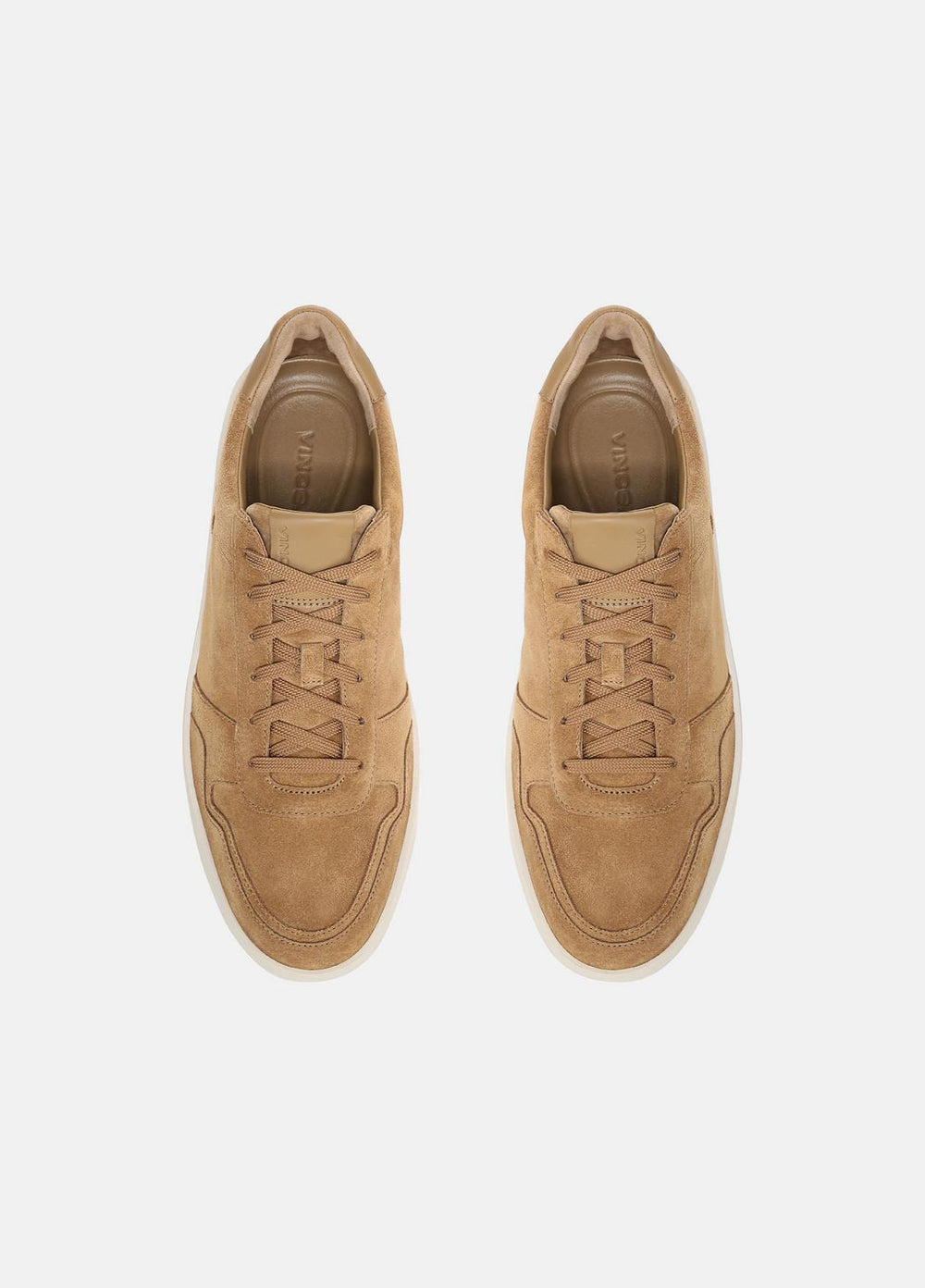 Peyton Leather Lace-Up Sneaker in Sneakers - NEW CAMEL