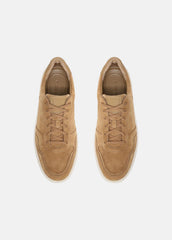 Peyton Leather Lace-Up Sneaker in Sneakers - NEW CAMEL