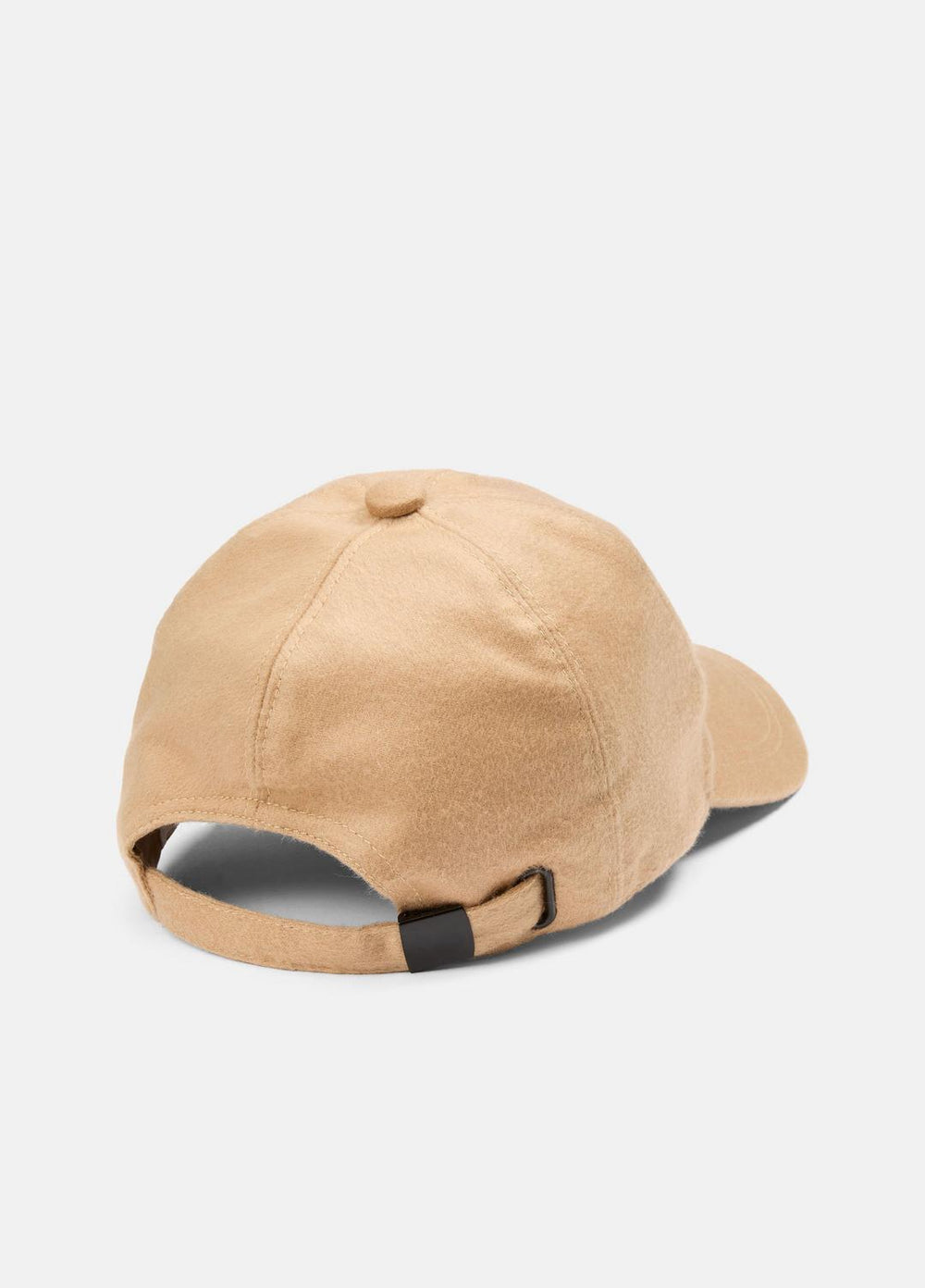 Cashmere Baseball Cap in Scarves & Hats - CAMEL
