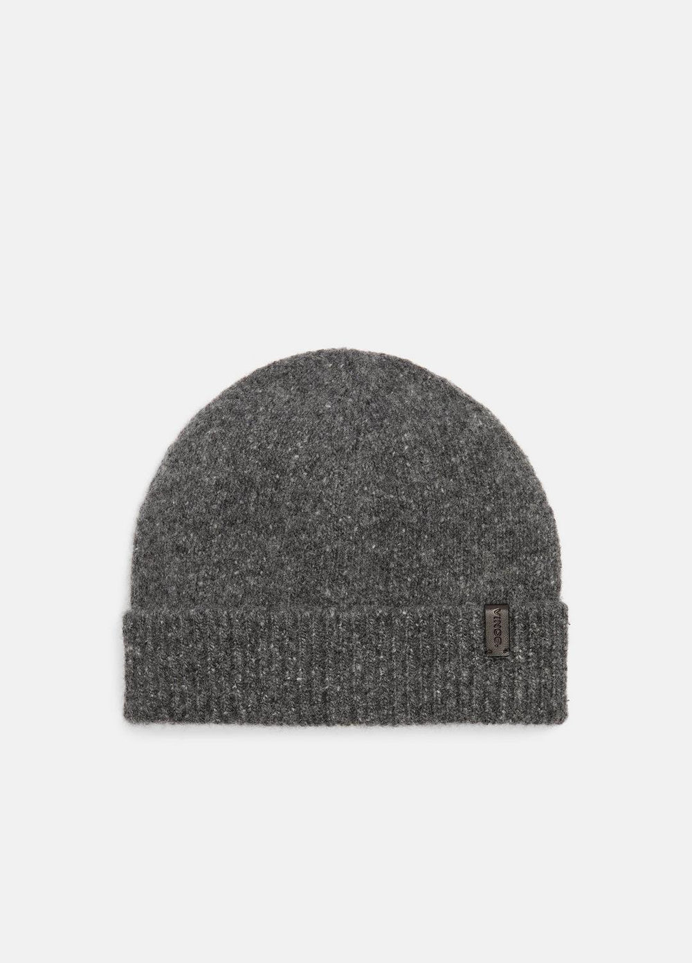 Donegal Cashmere Beanie in Scarves & Hats - HEATHER CHARCOAL