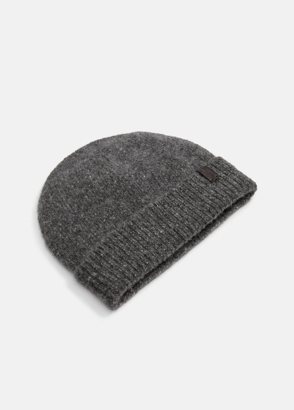 Donegal Cashmere Beanie in Scarves & Hats - HEATHER CHARCOAL