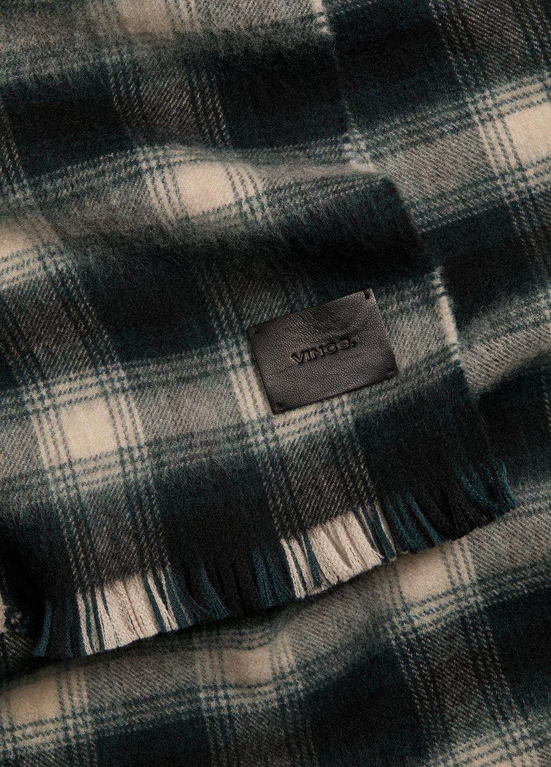 Brushed Plaid Wool Scarf in Scarves & Hats - COUNTRY RACER