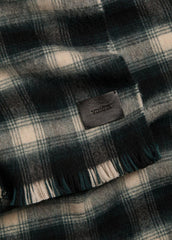 Brushed Plaid Wool Scarf in Scarves & Hats - COUNTRY RACER