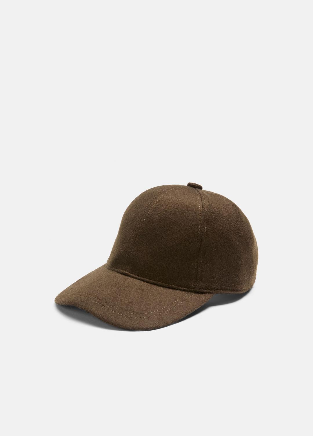 Cashmere Baseball Cap in Scarves & Hats - NIGHT MOSS
