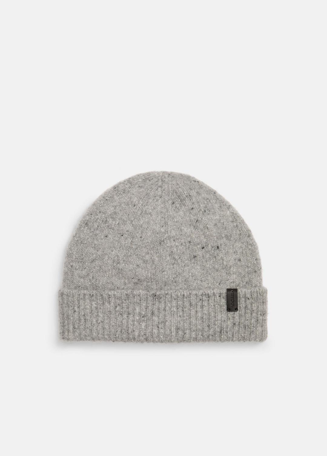 Donegal Cashmere Beanie in Scarves & Hats - GREY