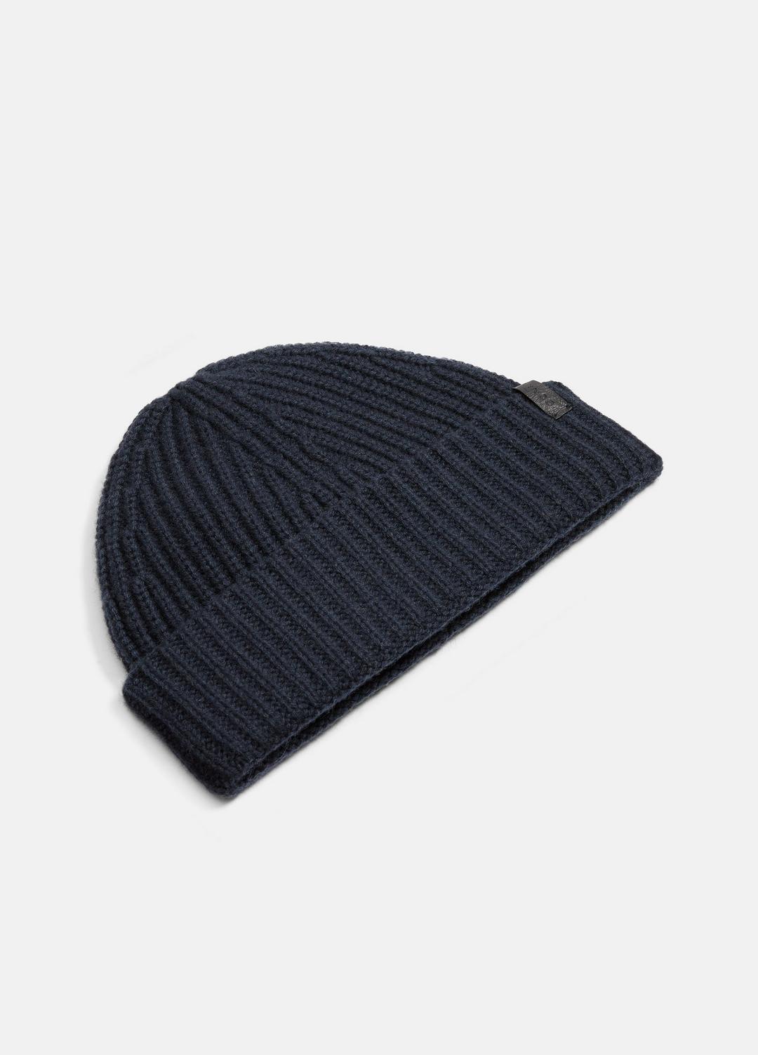 Cashmere Shaker-Stitch Beanie in Scarves & Hats - COASTAL