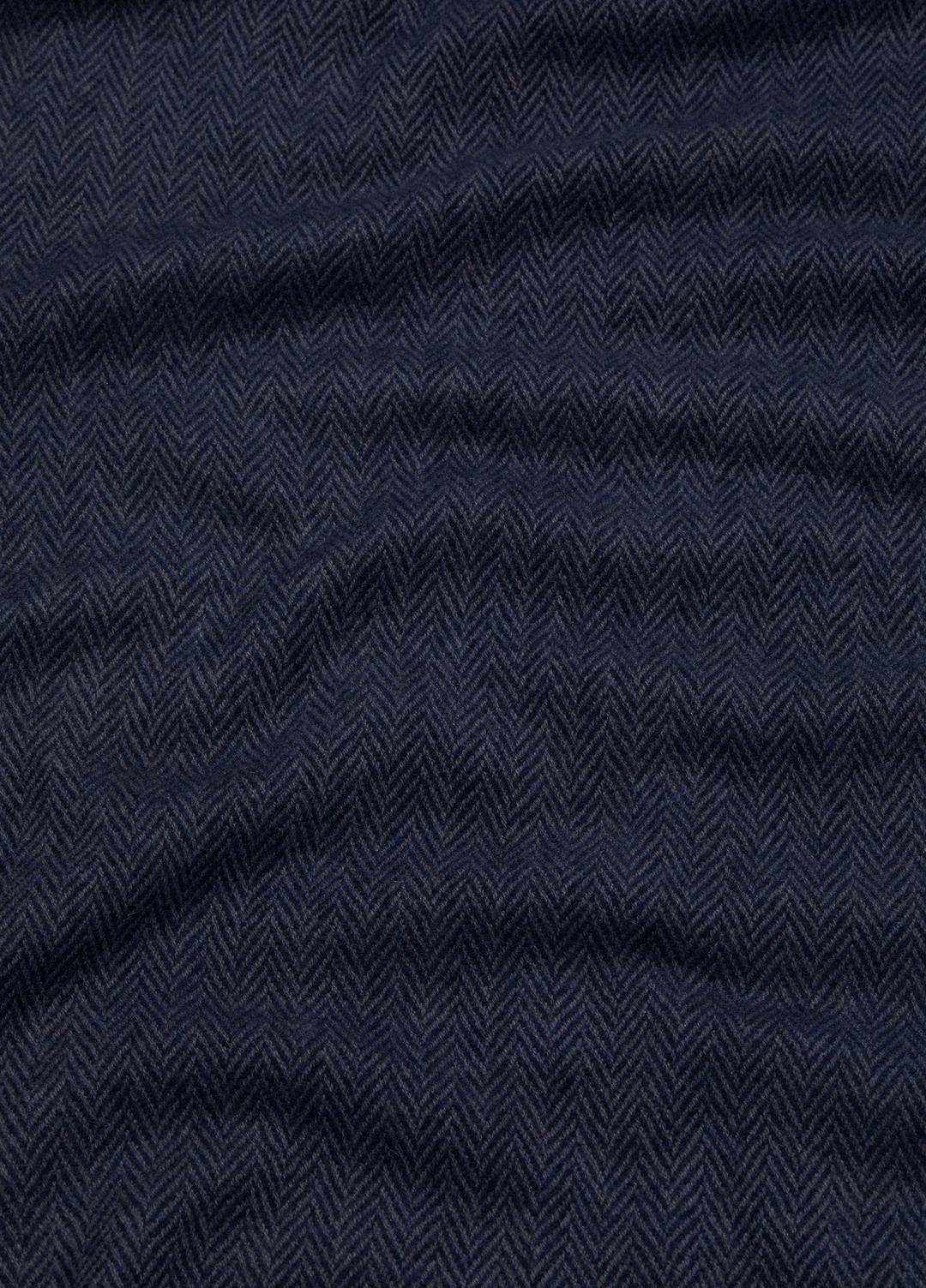 Herringbone Cashmere Scarf in Scarves & Hats - COASTAL BLUE/IRIS BLUE