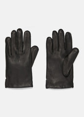 Classic Cashmere-Lined Leather Glove in Gloves - BLACK CAMELLETO