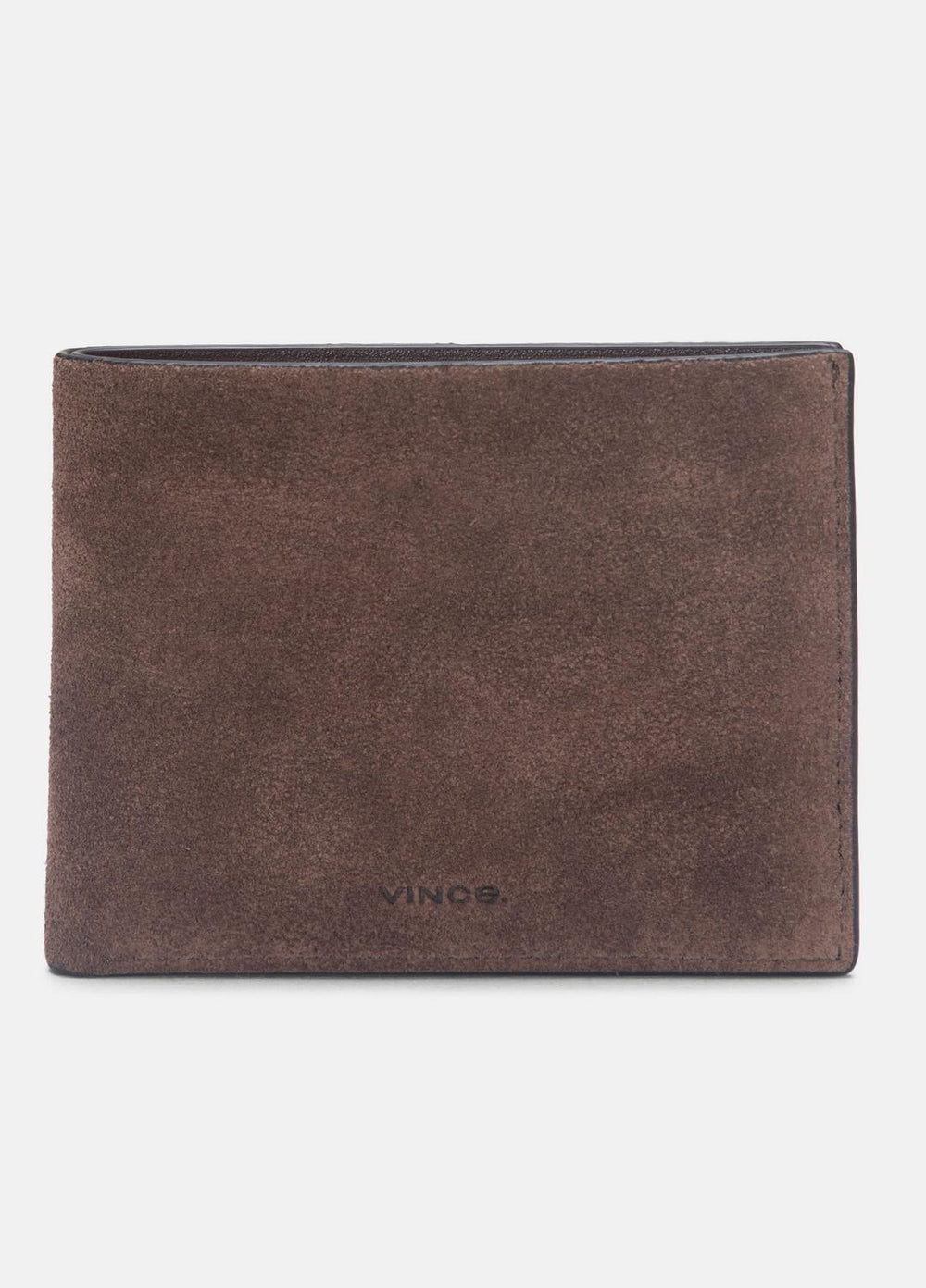 Suede Bifold Wallet in Bags - CHOCOLATE