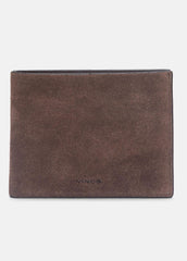 Suede Bifold Wallet in Bags - CHOCOLATE