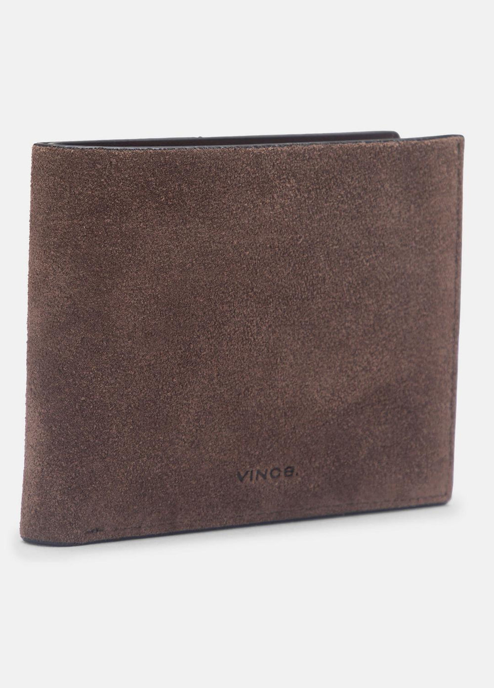 Suede Bifold Wallet in Bags - CHOCOLATE