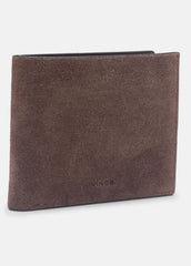 Suede Bifold Wallet in Bags - CHOCOLATE