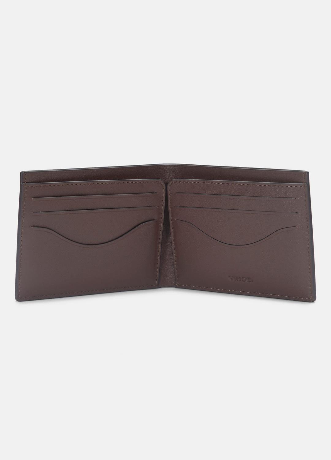 Suede Bifold Wallet in Bags - CHOCOLATE