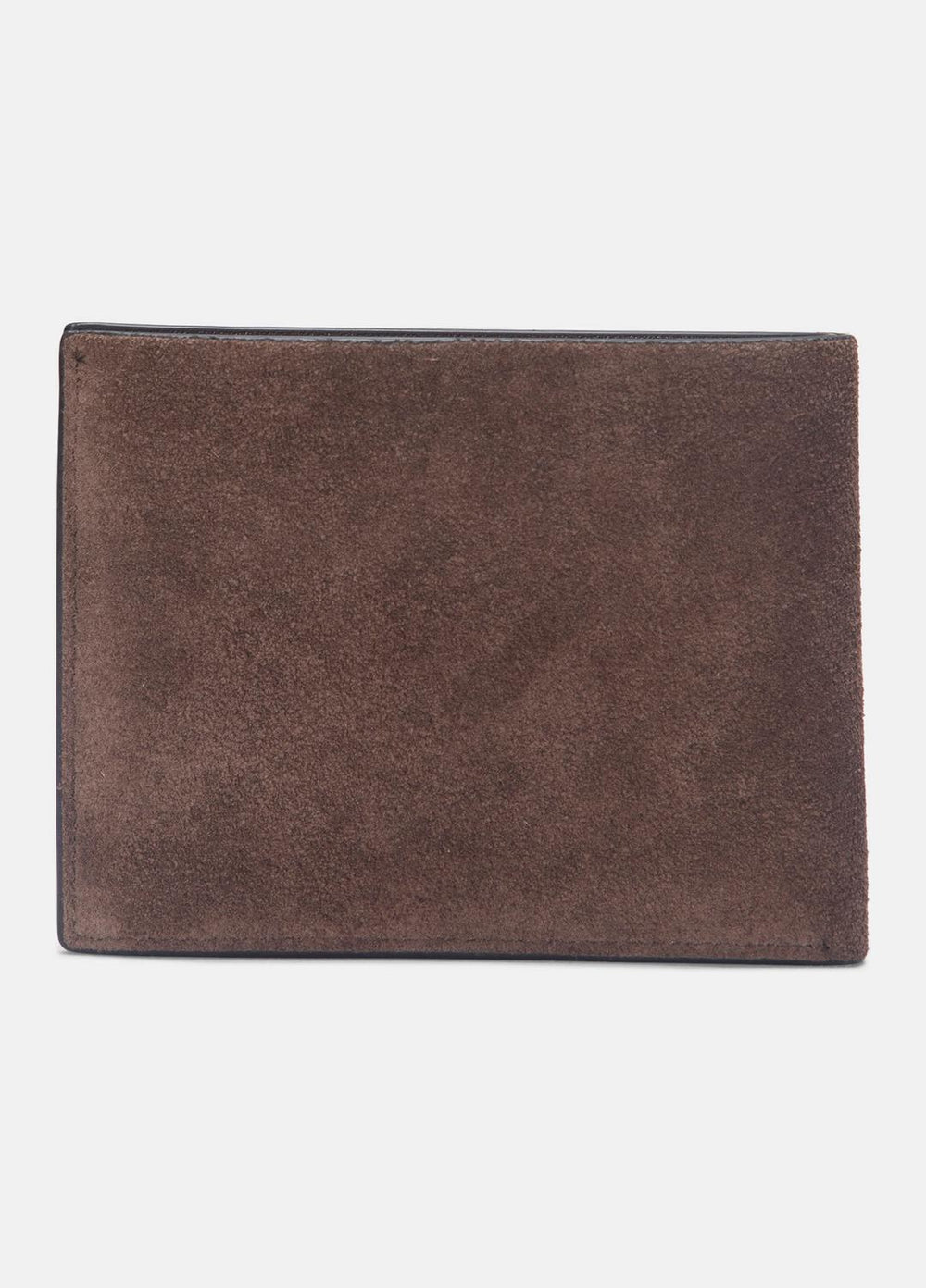 Suede Bifold Wallet in Bags - CHOCOLATE