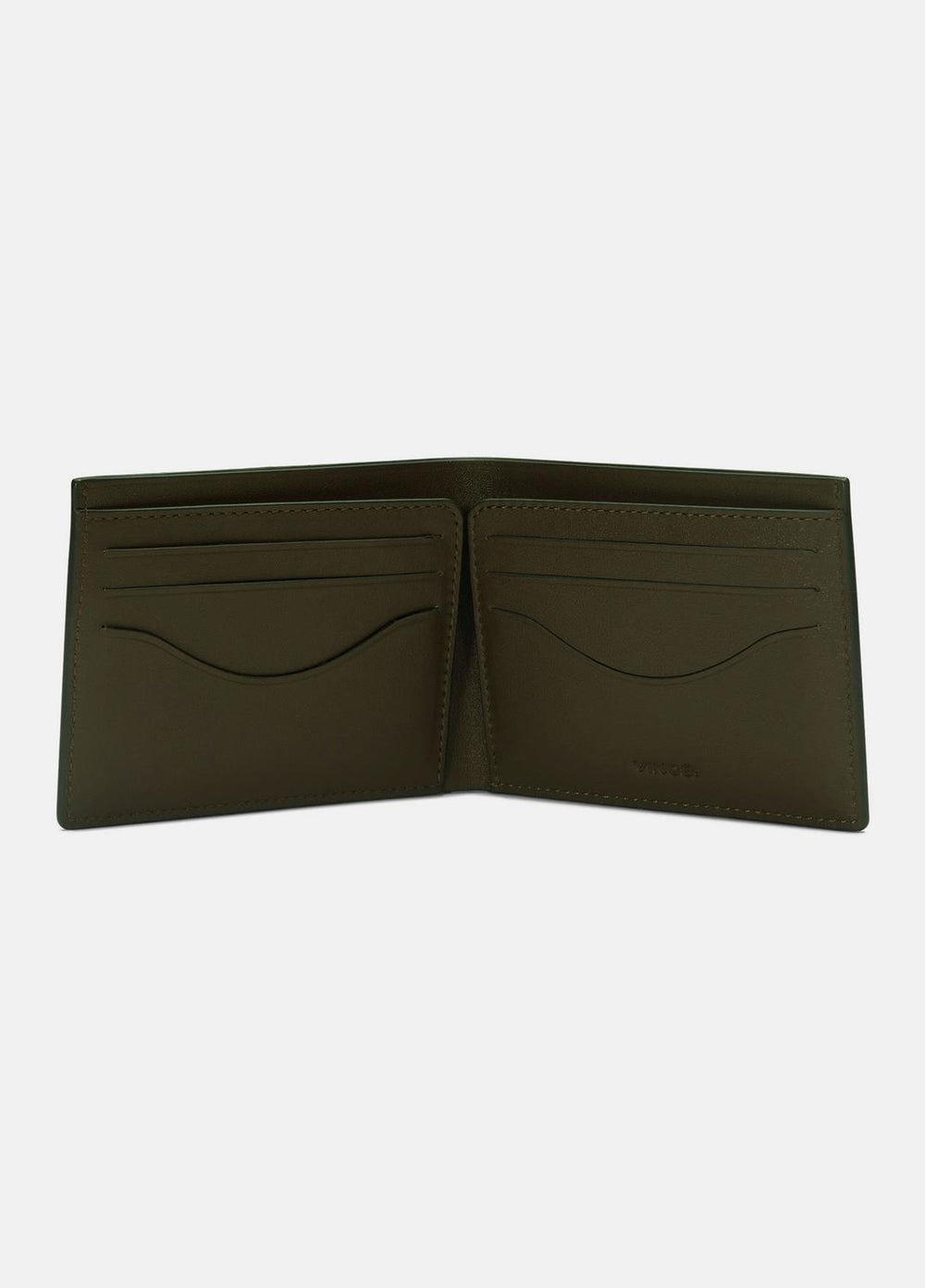 Suede Bifold Wallet in Bags - DRIVER GREEN