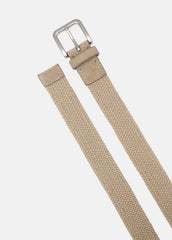 Men's 32mm Stretch-Woven Belt in Belts - SANDSTORM