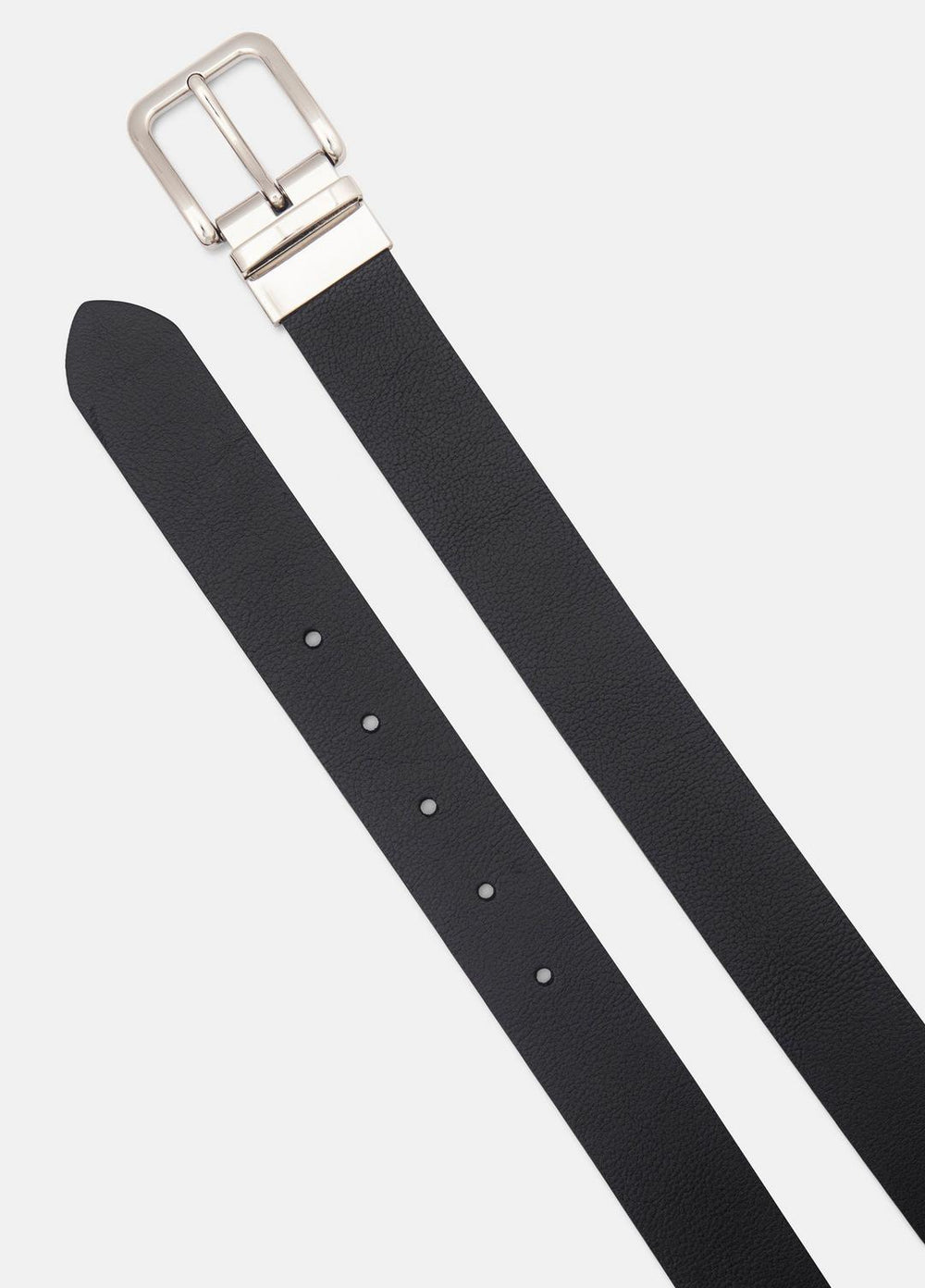 Men’s 32mm Reversible Leather Belt in Belts - BLACK