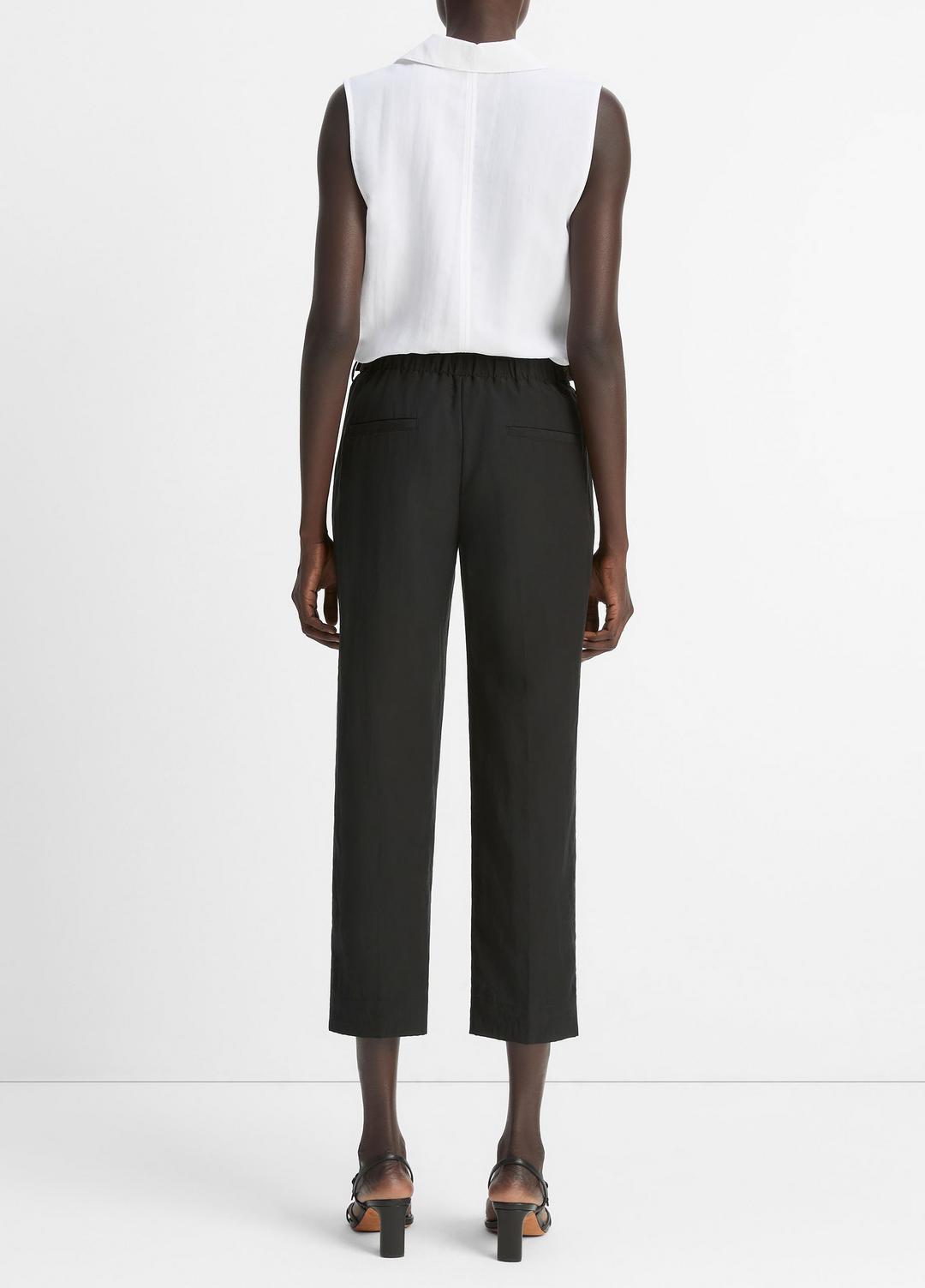 Utility Tab-Detail Pull-On Pant in Pants & Shorts - BLACK