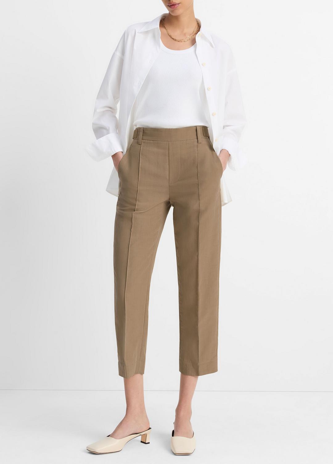 Utility Tab-Detail Pull-On Pant in Pants & Shorts - TAPENADE