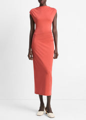 Pima Cotton Muscle-Tee Dress in Dresses & Skirts - BRICK ROSE