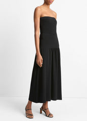 Compact Drop-Waist Skirt in Dresses & Skirts - BLACK