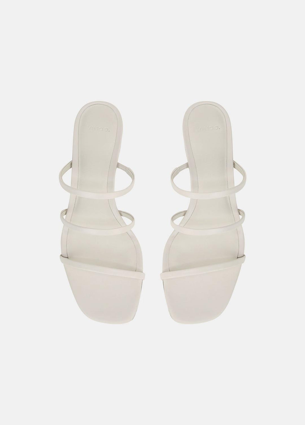 Palm Springs Leather Heeled Sandal in Shoes - WHITE STONE