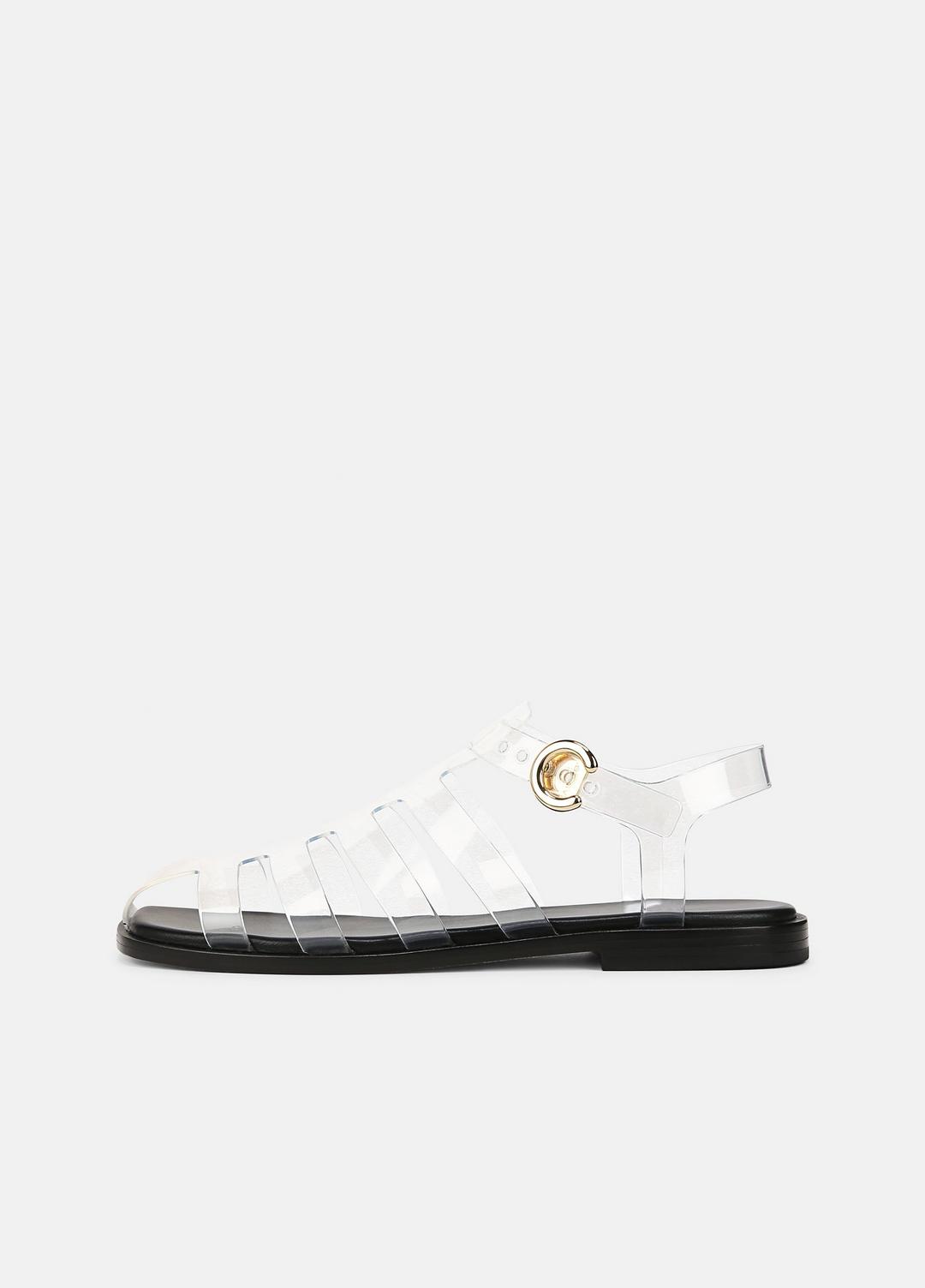 Melina Jelly Fisherman Sandal in Shoes - CLEAR
