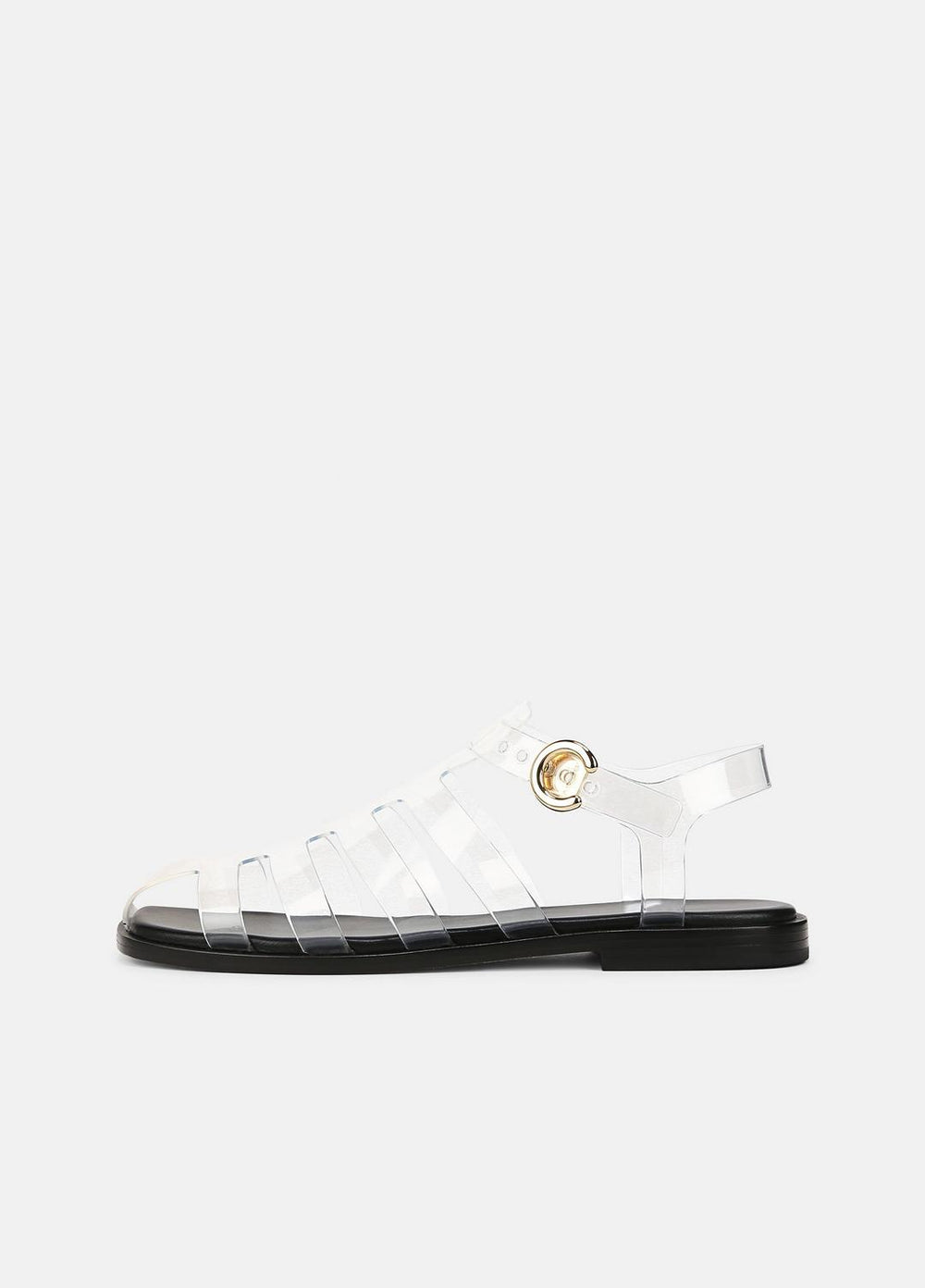 Melina Jelly Fisherman Sandal in Shoes - CLEAR