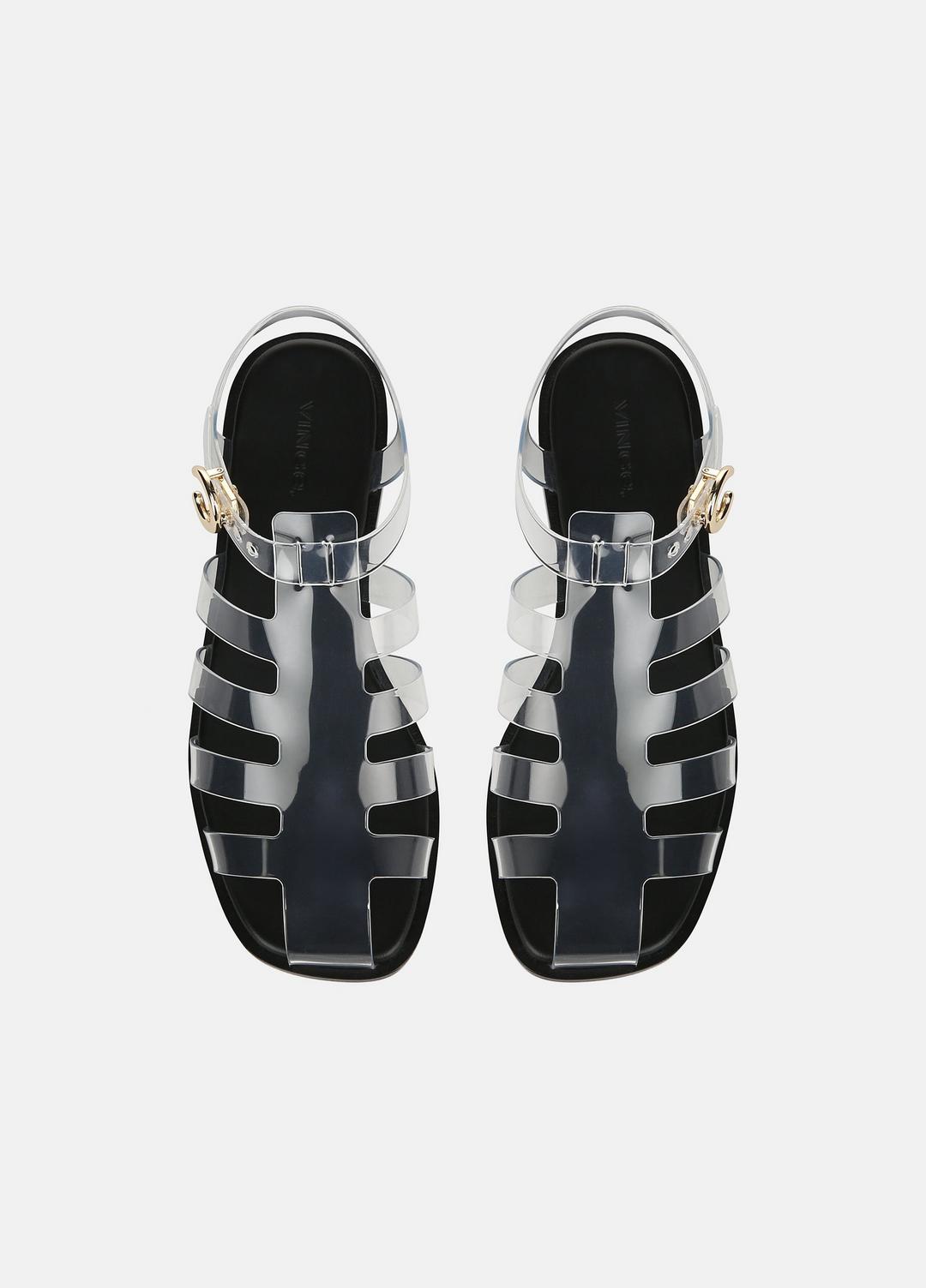Melina Jelly Fisherman Sandal in Shoes - CLEAR