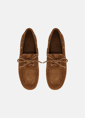 Marin Suede Lace-Up Loafer in Shoes - ELMWOOD