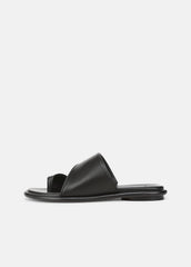 Lukas Leather Sandal in Shoes - BLACK