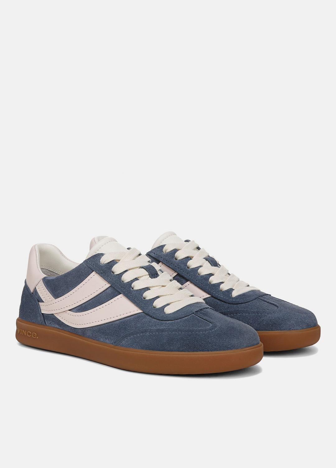 Oasis Suede & Leather Sneaker in Shoes - HUNTINGTON BLUE/POWDER PINK