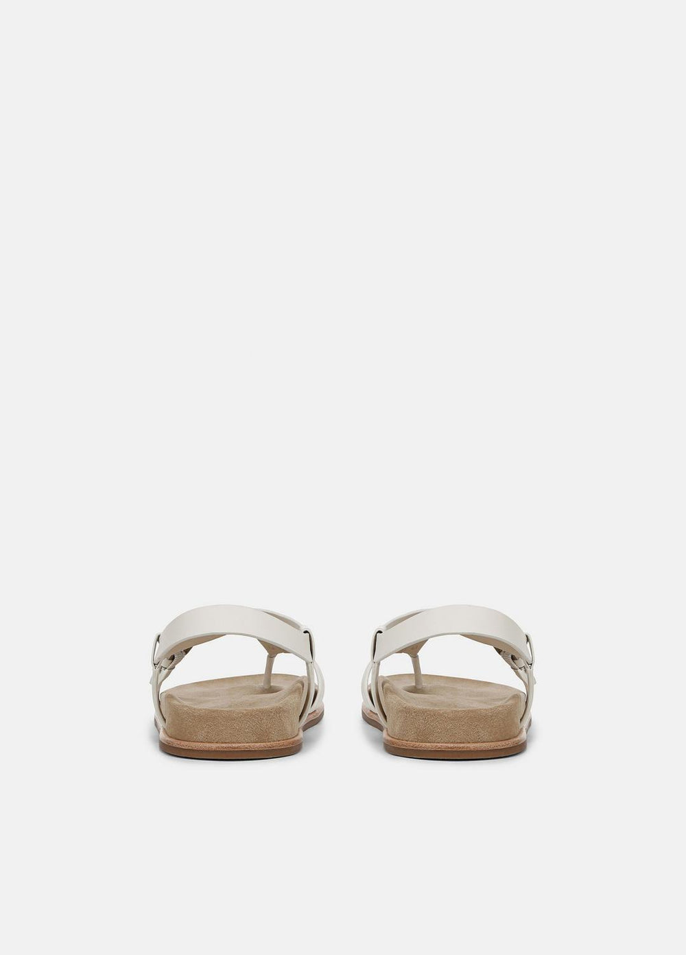 Franca Leather Sandal in Shoes - MILK