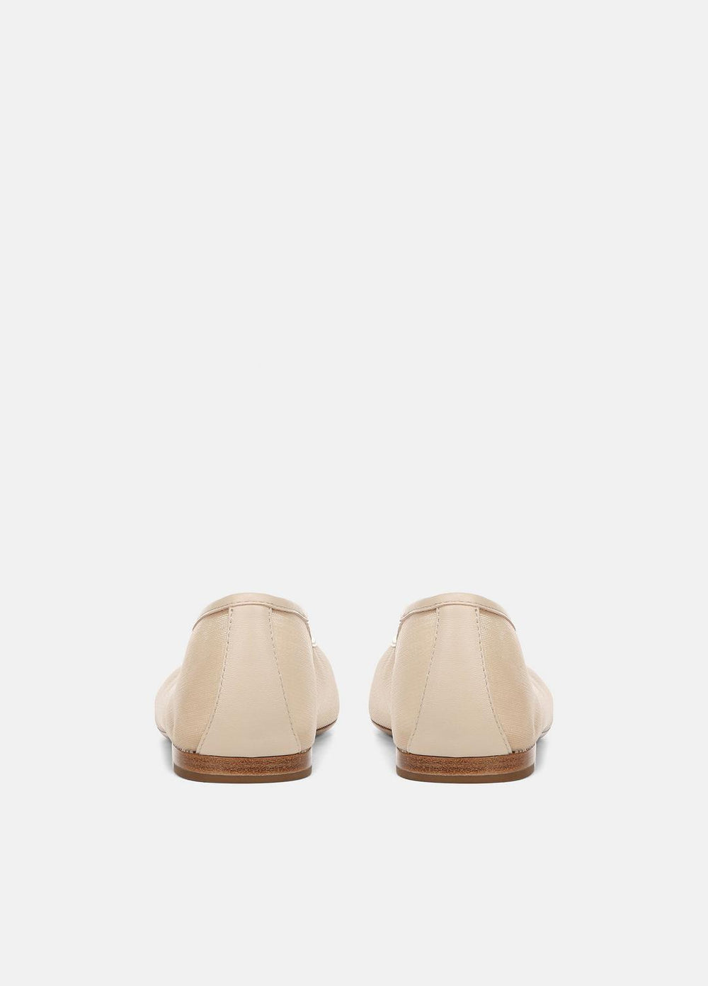 Leah Mesh Flat in Shoes - BIRCH SAND
