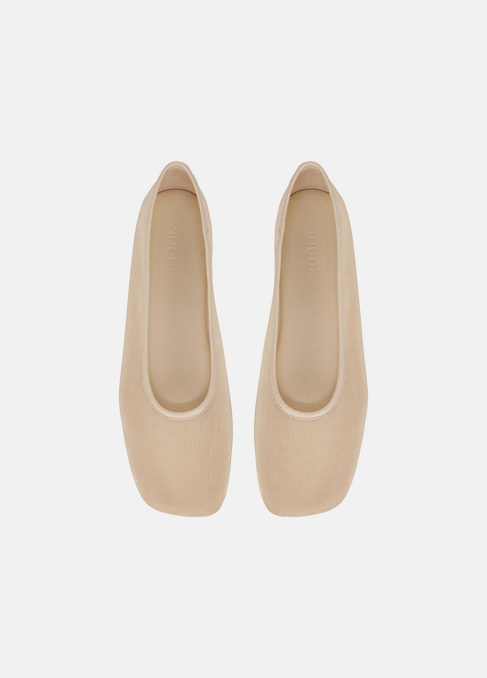 Leah Mesh Flat in Shoes - BIRCH SAND