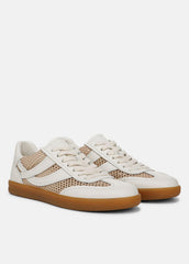 Oasis Netting & Leather Sneaker in Shoes - MILK/MACADEMIA