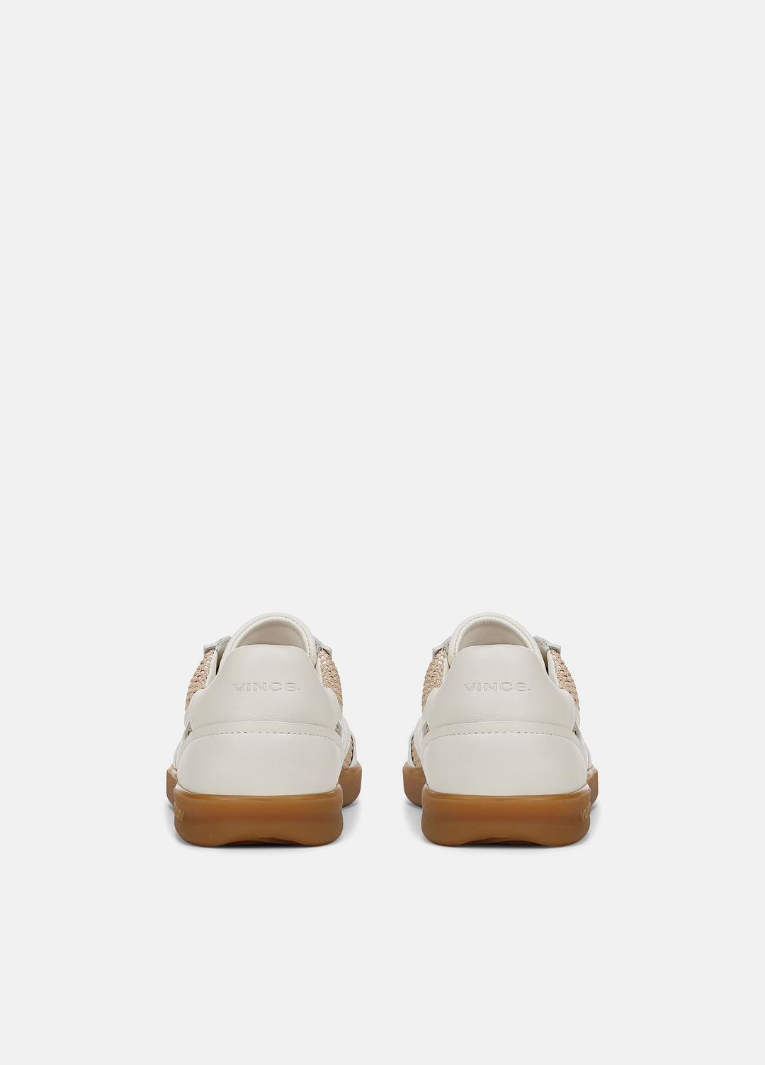 Oasis Netting & Leather Sneaker in Shoes - MILK/MACADEMIA