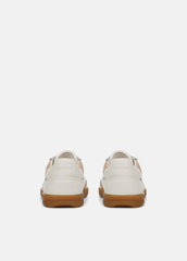 Oasis Netting & Leather Sneaker in Shoes - MILK/MACADEMIA