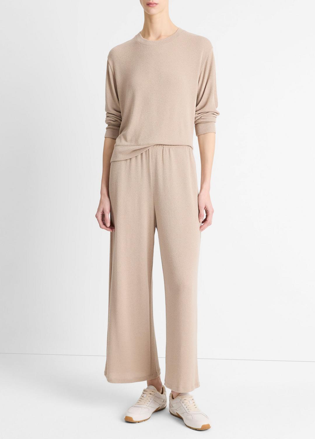Textured Knit Lounge Pant in Pants & Shorts - SMOKEY QUARTZ