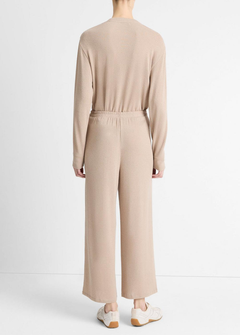 Textured Knit Lounge Pant in Pants & Shorts - SMOKEY QUARTZ