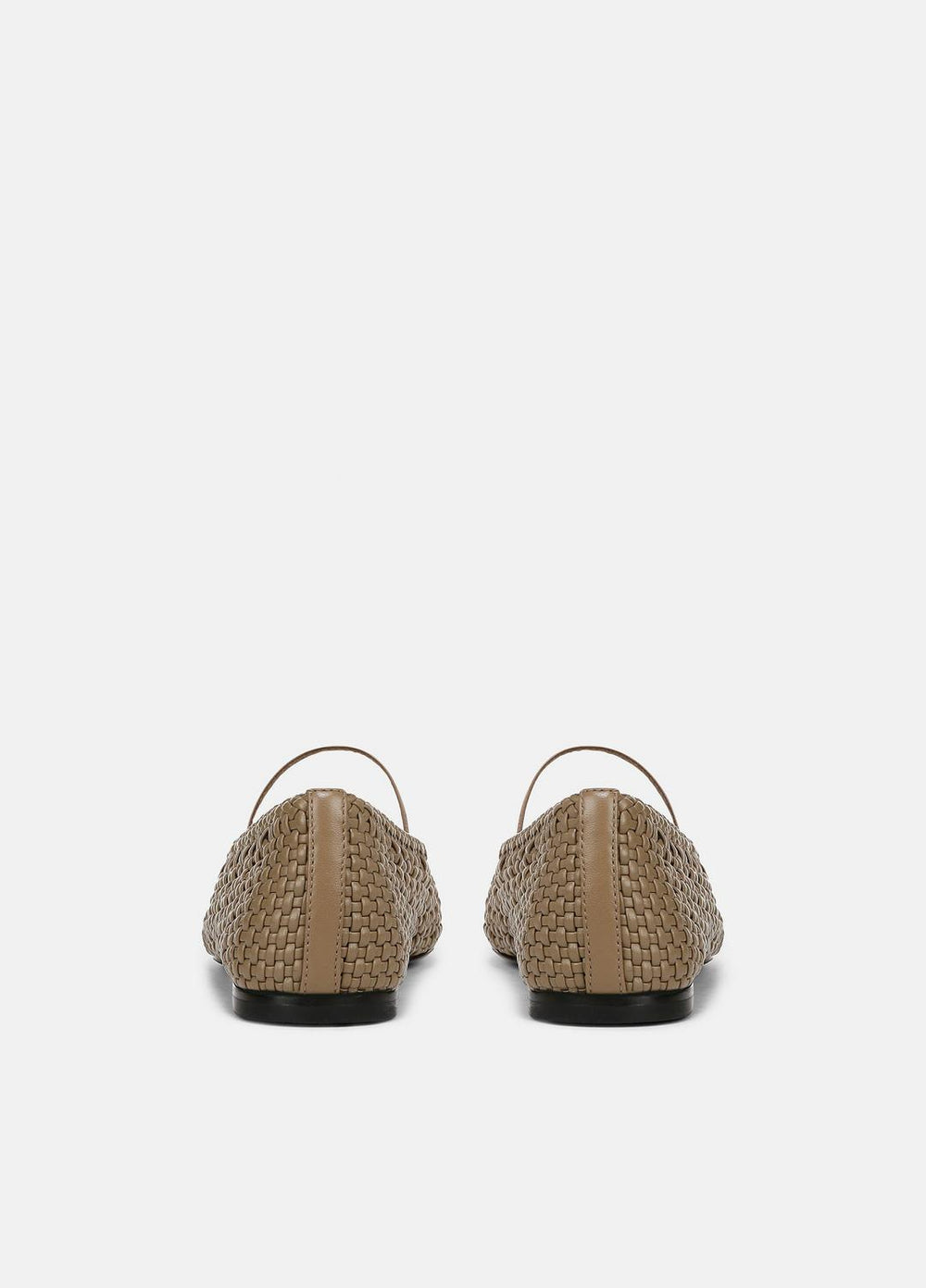 Vivian Leather Mary Jane Flat in Shoes - SAND SHELL