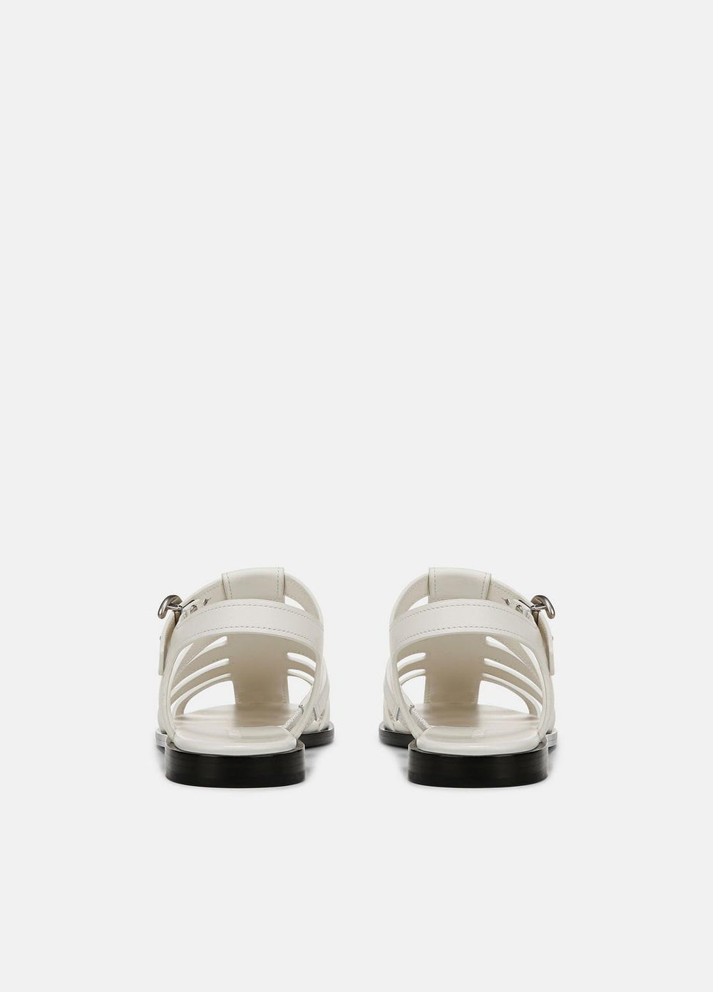 Melina Leather Fisherman Sandal in Shoes - MILK