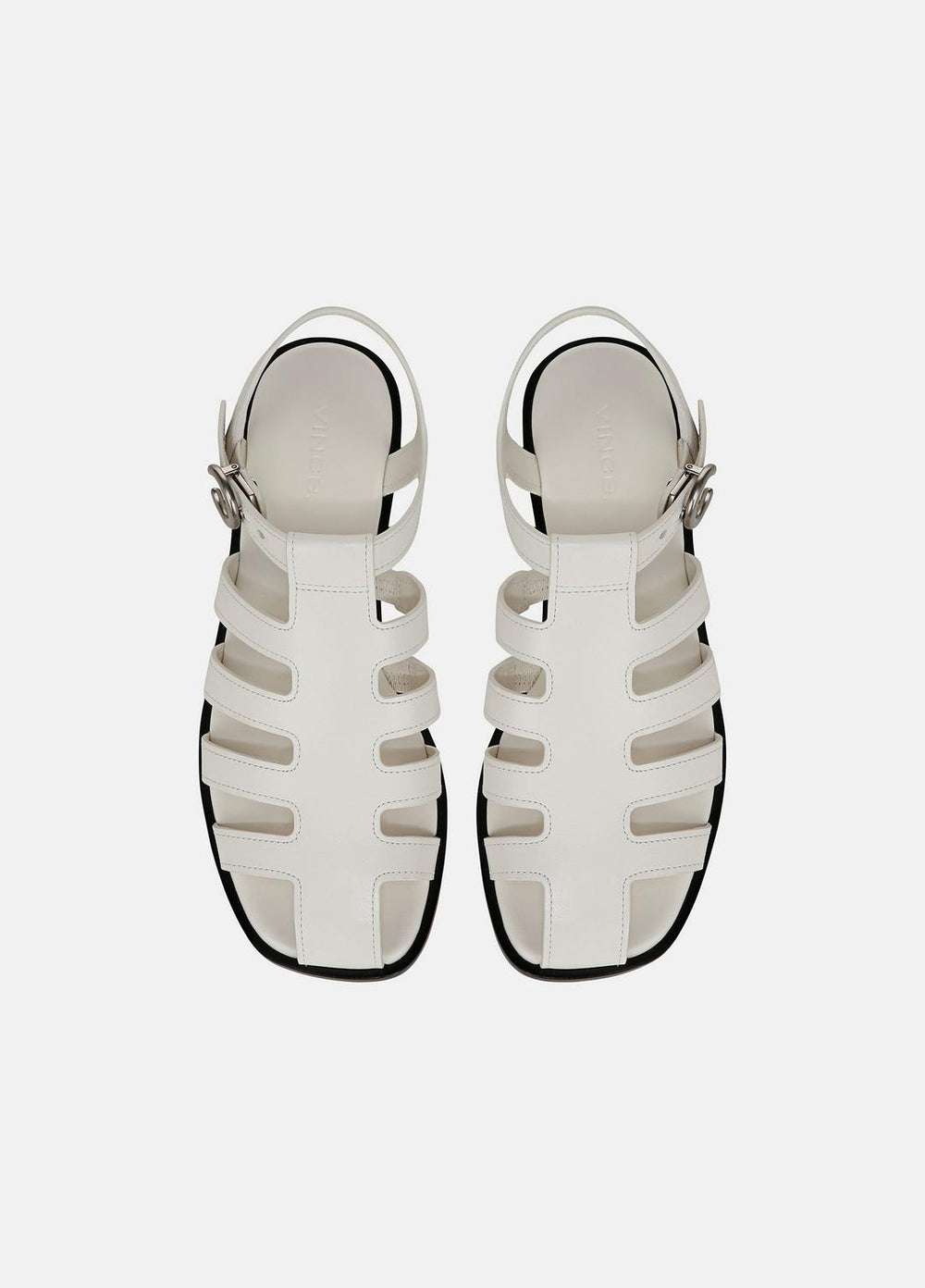 Melina Leather Fisherman Sandal in Shoes - MILK