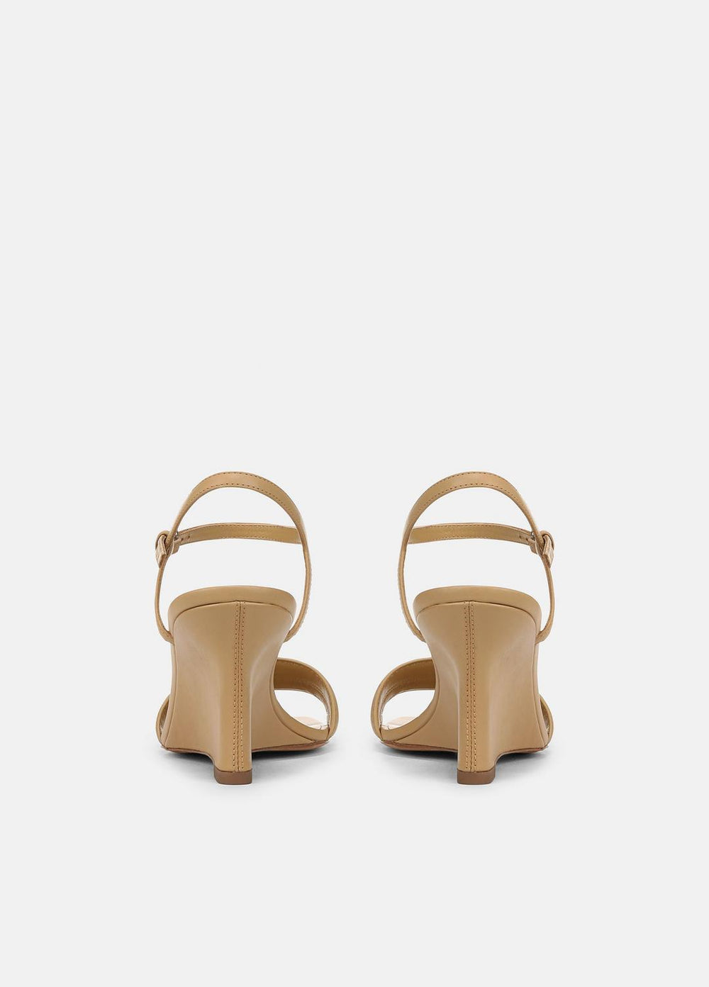 Prema Leather Wedge Sandal in Shoes - LIGHT SABLE