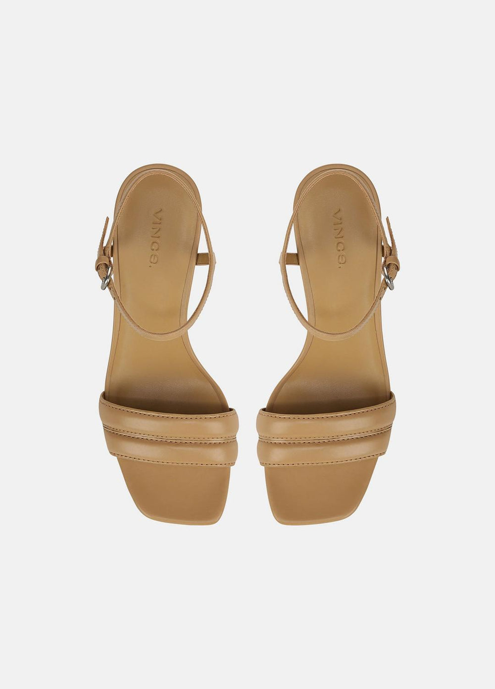 Prema Leather Wedge Sandal in Shoes - LIGHT SABLE