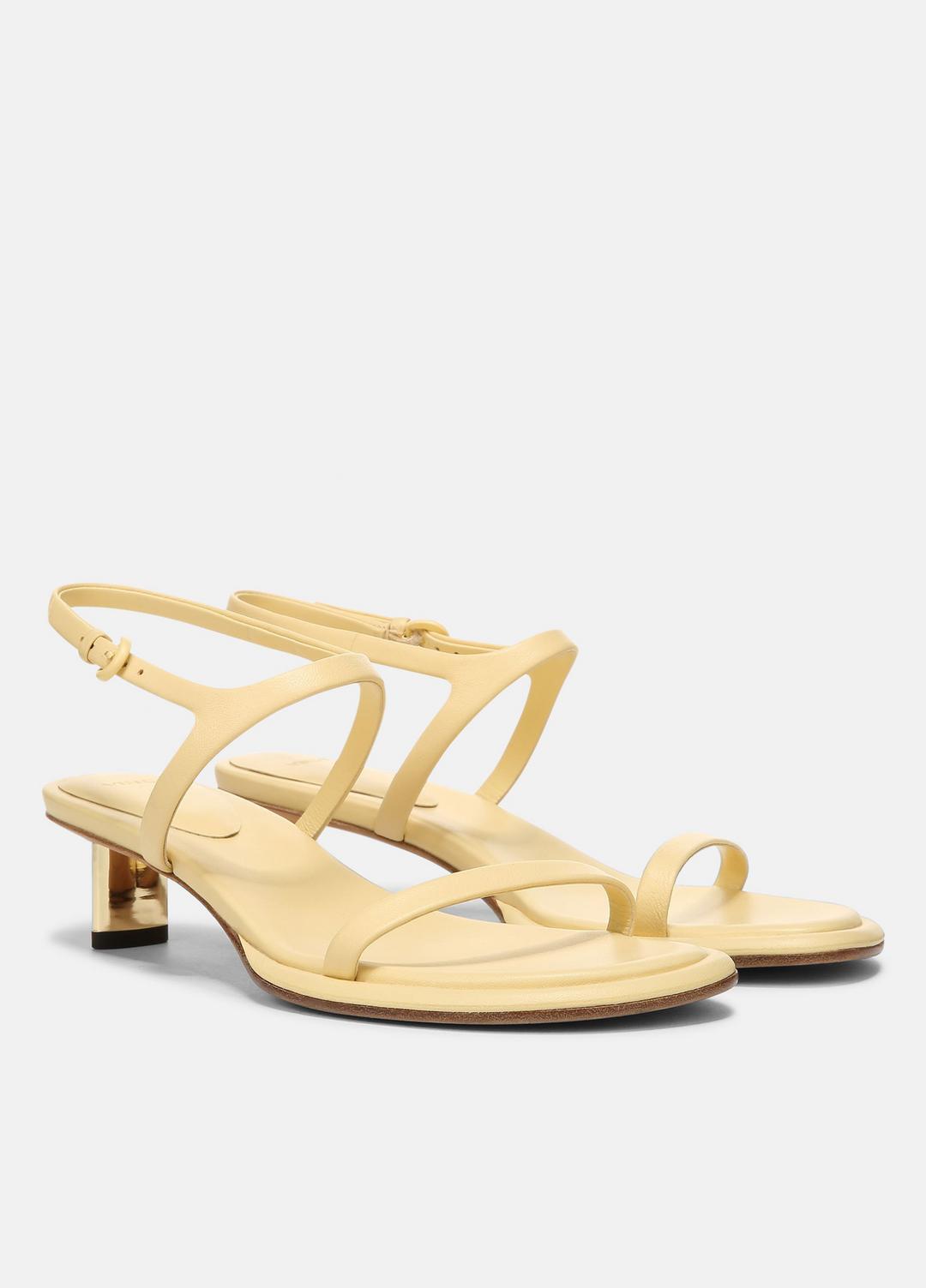 Ester Leather Sandal in Shoes - BUTTER