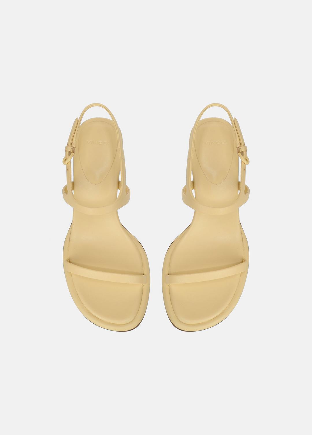 Ester Leather Sandal in Shoes - BUTTER